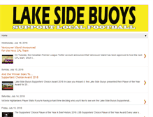 Tablet Screenshot of lakesidebuoys.org